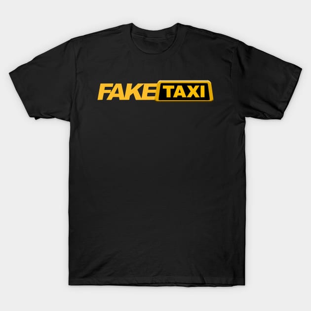 Fake Taxi T-Shirt by arashbeathew